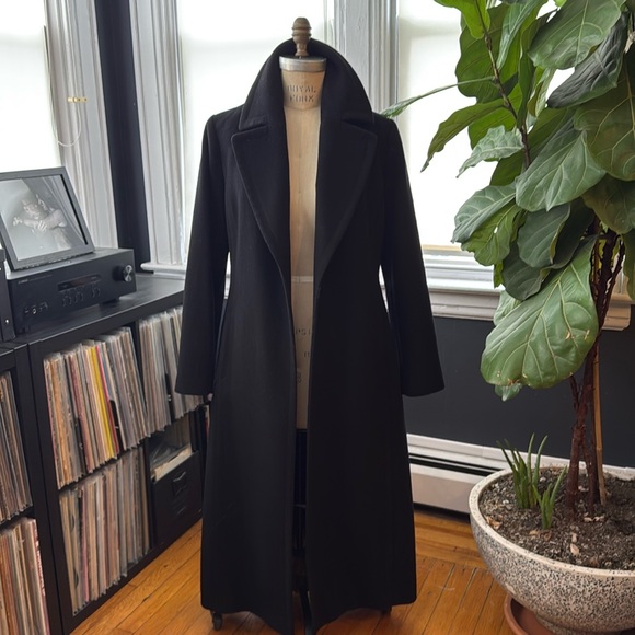 Forecaster of London Jackets & Blazers - Forecaster of London Black Lambswool Coat - 8